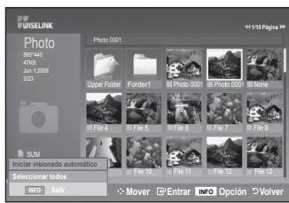 SAMSUNG LE32A553 - Visualización de unapresentation de diapositivas - 1