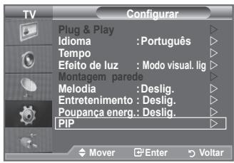 SAMSUNG LE32A553 - Ver a imagem na imagem (PIP) - 1