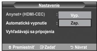 SAMSUNG LE32A553 - Pripojenie zariadení systému Anynet+ - 3