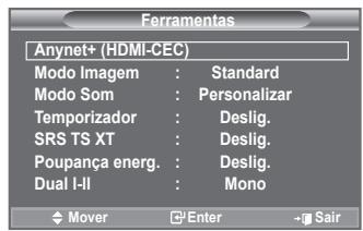 SAMSUNG LE32A553 - Utilizar a funcao Anynet+ - 1