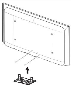 SAMSUNG LE32A553 - Namestitev kompleta za pritrditev na steno - 1