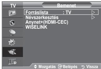 SAMSUNG LE32A553 - Választhata TV kimeneti csatlakozóihoz csatlakoztatott külso jelforrások kölul. - 1