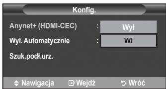 SAMSUNG LE32A553 - Korzystanie z funkci Anynet+ - 3