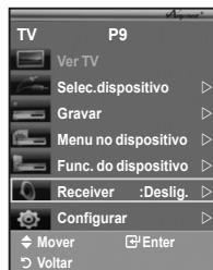 SAMSUNG LE32A553 - Pode ouvir o som atraves de um receptor e não pelo altifalante do television. - 1