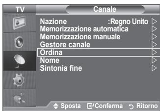SAMSUNG LE32A553 - Aggiunta / Blocco di canali - 5