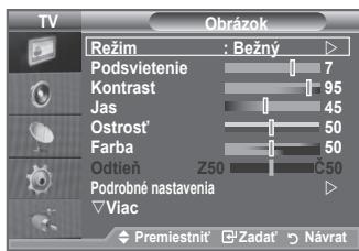 SAMSUNG LE32A553 - Zmena obrazovej normy - 1