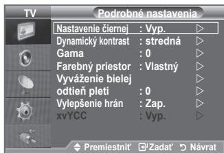 SAMSUNG LE32A553 - Mózete si vybrat' najvhodnejí farebný odtiěn pre váš zrak. - 2