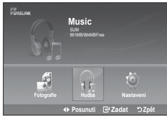SAMSUNG LE32A553 - Používáni geznamu MP3 - 1