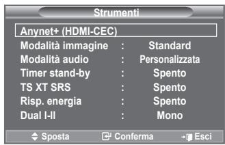 SAMSUNG LE32A553 - Uso della funzione Anynet+ - 1