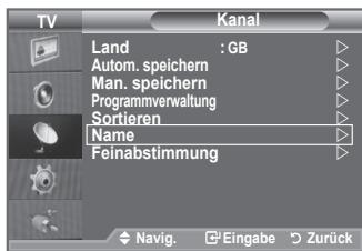 SAMSUNG LE32A553 - Sendernamen zuweisen - 1