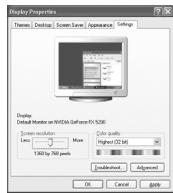 SAMSUNG LE32A553 - Configuración del software del PC (basado en Windows XP) - 1