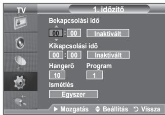 SAMSUNG LE32A553 - A televízio automatikus be- és kikapcsolása - 2
