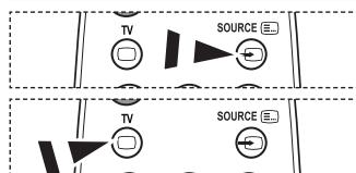 SAMSUNG LE32A553 - Vous pouvez sélectionner parmi les sources extérieures connectées aux prises d'entrée du téléviseur. - 3