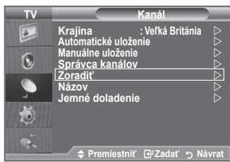 SAMSUNG LE32A553 - Pomocou správca kanálov možete pohodline uzamknú't alebo pridat' kanály. - 1