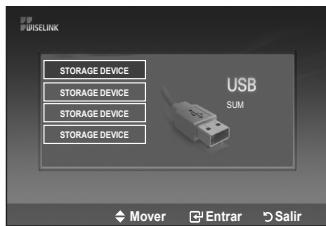 SAMSUNG LE32A553 - Utilización del menu WISELINK - 2