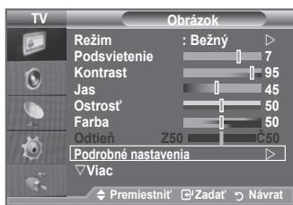 SAMSUNG LE32A553 - Mózete si vybrat' najvhodnejí farebný odtiěn pre váš zrak. - 1