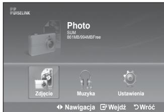 SAMSUNG LE32A553 - Korzystanie z przycisków pilota w menu WISELINK - 3