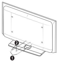 SAMSUNG LE32A553 - Installazione del supporto - 2