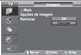 SAMSUNG LE32A553 - É possével repor as predefinições de imagem. - 1