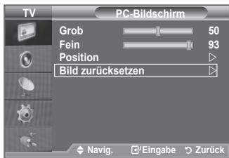 SAMSUNG LE32A553 - Bild zurücksetzen - 3