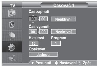 SAMSUNG LE32A553 - Automatické vypnutí a zapnutí televizoru - 2