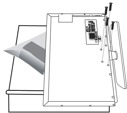 SAMSUNG LE32N73BD - Installing the Stand - 2