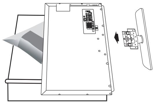 SAMSUNG LE32N73BD - Installation du support - 1