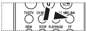 TV/DTV CH M' WISE LINK REW STOP PLAY/PAUSE FF