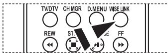 TV/DTV CH MGR D.MENU WISE LINK REW S1 FF
