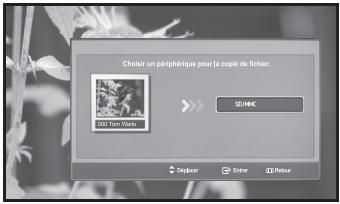 Choisir un périphérique pour la copie de fichier. 500 Tm Weeks SU/MHC Dépour Enlow Refine