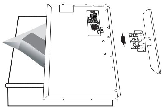 SAMSUNG LE32N73BD - Installing the Stand - 1