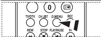 TV/DTV CH_LIST D_MENU REC REW STOP PLAY/PAUSE Fr