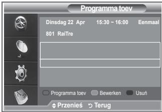 Programma toev Dinsdag 22 Apr 15:30 ~ 16:00 Eenmaal 801 RaiTre Programma toev Bewerken Usuh Przenies Terug