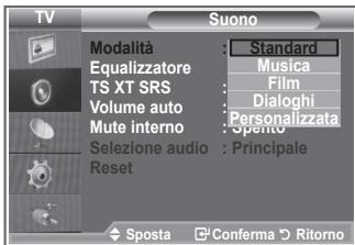 SAMSUNG LE32R86BD - Modifica dello standard audio - 2