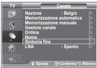 SAMSUNG LE32R86BD - Sintonia fine dei canali - 1