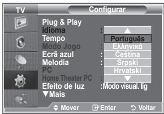 SAMSUNG LE32R86BD - Ligar e desligar o televator automaticamente - 4