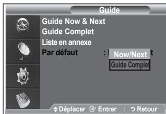 SAMSUNG LE32R86BD - Configurer le Guide par défaut - 1