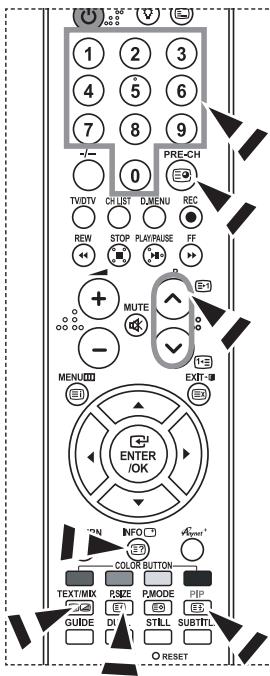 SAMSUNG LE32R86BD - Pulse los botones numéricos en el mando a distancia para introducir o acceptar los nombres de páginá directamente: - 1