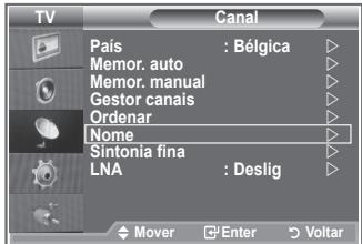 SAMSUNG LE32R86BD - Os canais recebam automaticamente nomes quando as respectivas informações são transmitidas. Pode alterar these nomes e atribuir outros. - 1