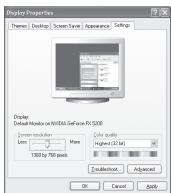 SAMSUNG LE32R86BD - Configuración del software del PC (basado en Windows XP) - 1