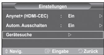 SAMSUNG LE32R86BD - Suchen von Anynet+-Geräten und Umschalten zwischen diesen Geräten - 2