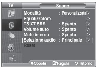 SAMSUNG LE32R86BD - Attivazione dell'audio dell'imagine secondaria - 1