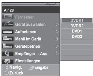 SAMSUNG LE32R86BD - Suchen von Anynet+-Geräten und Umschalten zwischen diesen Geräten - 1