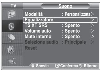 SAMSUNG LE32R86BD - Regolazione delle impostazioni audio - 1