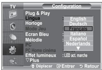 SAMSUNG LE32R86BD - Choix de la langue - 2