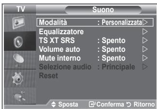 SAMSUNG LE32R86BD - Modifica dello standard audio - 1