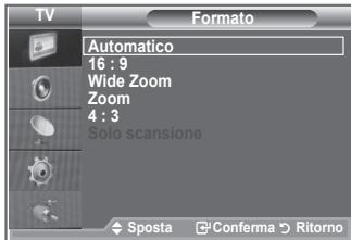 SAMSUNG LE32R86BD - Modifica delle dimensioni dell'immagine - 2