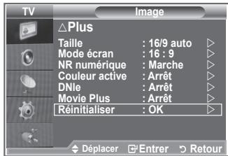 SAMSUNG LE32R86BD - Reinitialisation des paramètres d'image à leur valeur par défaut. - 1
