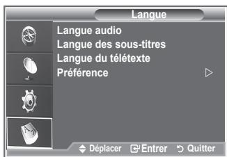 SAMSUNG LE32R86BD - Langue - 4