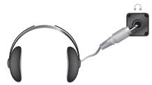 SAMSUNG LE32R86BD - Ligar auscultadores - 1